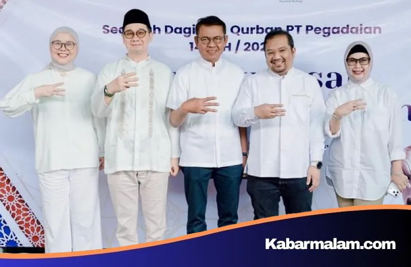 Wujud Nyata Kepedulian, Pegadaian Salurkan 4.500 Paket Daging Kurban Berkualitas ke Masyarakat