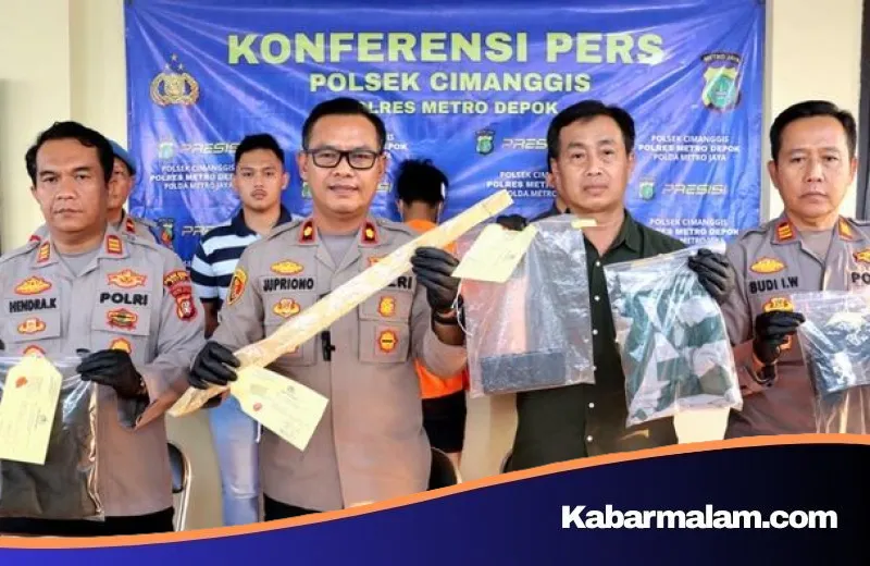 Aksi Brutal Perampok di Depok: Ibu dan Anak Dibacok Menggunakan Parang Pajangan Milik Sendiri