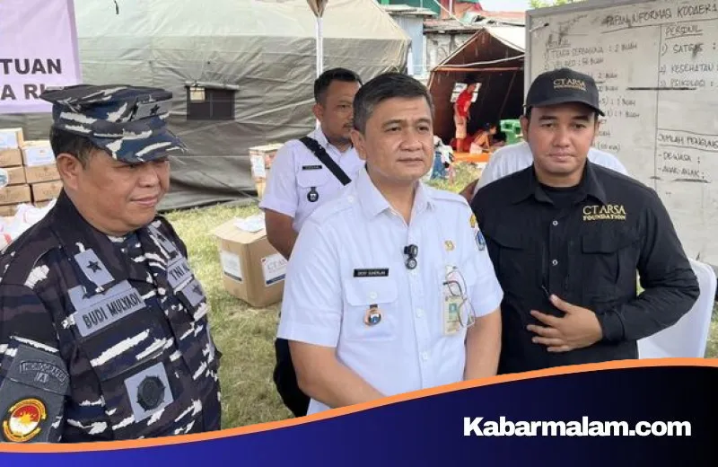 Aksi Cepat CT Arsa dan Koarmada RI Salurkan Bantuan untuk Korban Kebakaran Kemayoran