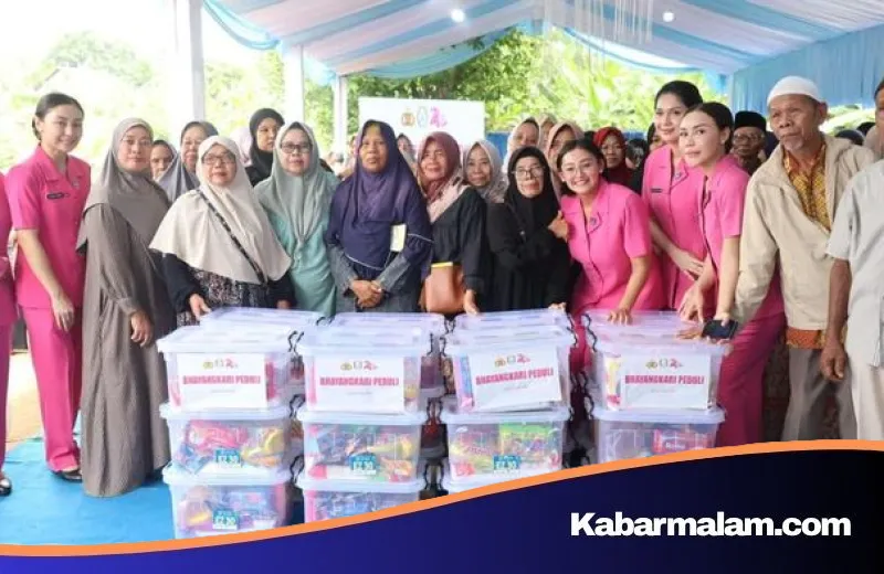 Aksi Sosial Bhayangkari Polda Metro Jaya di Bojongsari Depok: Tebar Kebaikan Jelang Hari Bhayangkara ke-80