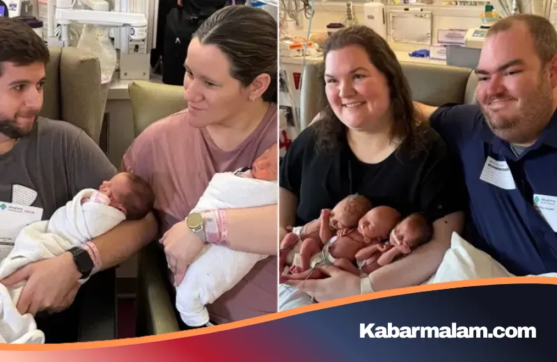 Fenomena Langka di Pittsburgh: Empat Pasang Bayi Kembar Tiga Lahir Hampir Bersamaan