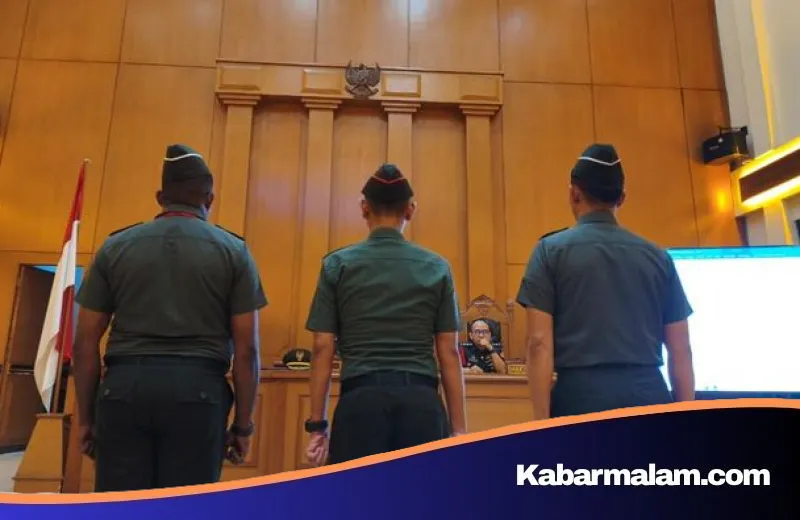 Keadilan Bagi M Ilham Pradipta: Tiga Oknum TNI Penjagal Kepala Cabang Bank Divonis Hingga 13 Tahun Penjara