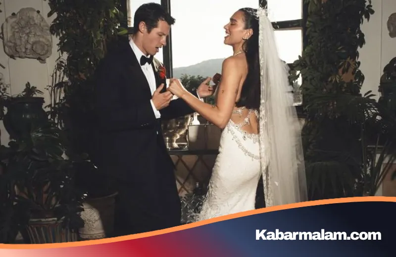 Kemilau Haute Couture: Rahasia di Balik Gaun Pengantin Dua Lipa yang Bertabur 480 Ribu Manik-manik