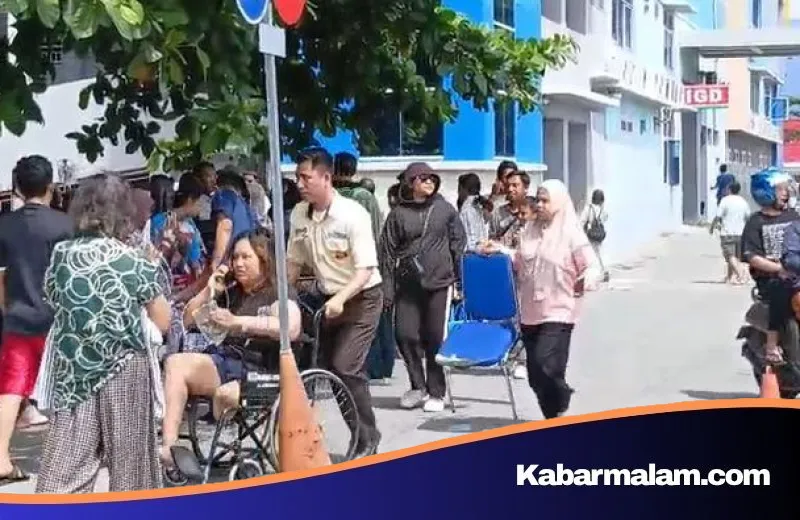 Kepanikan di RS Samaritan Palu Saat Gempa M 6,7 Melanda, Evakuasi Pasien Berlangsung Dramatis