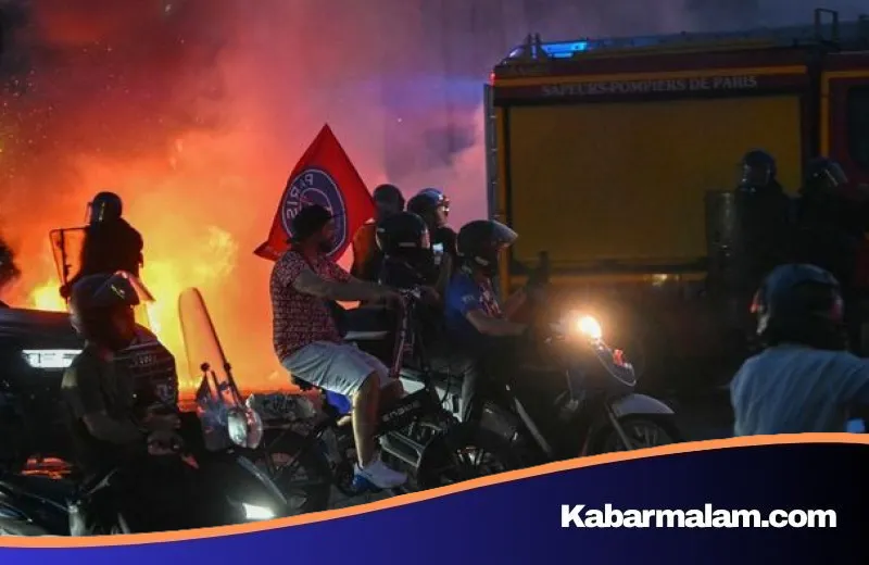 Malam Kelam di Prancis: Euforia Juara PSG Berakhir dengan Kerusuhan dan Ratusan Penangkapan