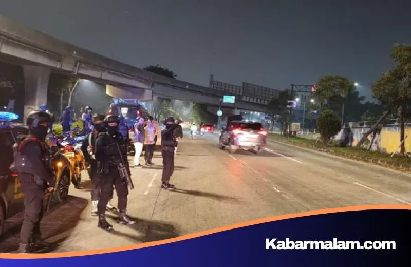 Malam Mencekam di Jakarta, Brimob Polda Metro Jaya Gagalkan Rencana Tawuran Berdarah di Dua Lokasi