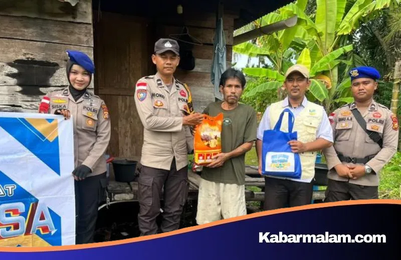 Misi Kemanusiaan di Batas Negeri: Kapal JALUR Polda Riau Tembus Pelosok Pesisir Meranti