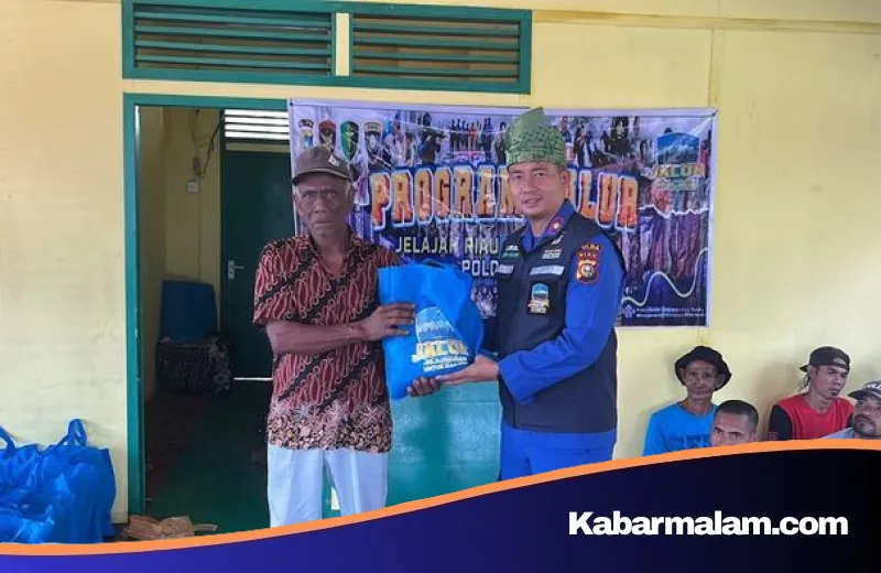 Misi Kemanusiaan di Pesisir: Program JALUR Polda Riau Tebar Manfaat Bagi Warga Meranti