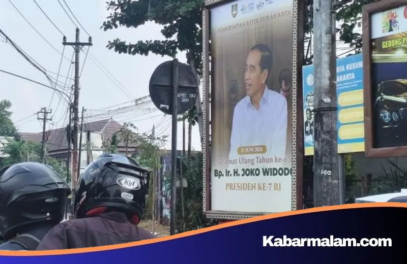 Polemik Baliho Ultah Jokowi di Solo: Gerindra Layangkan Protes, Wali Kota Beri Jawaban Menohok