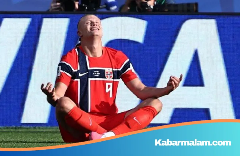Rahasia Diet 'Cyborg' Erling Haaland: Alasan Sang Striker Manchester City Hobi Makan Jeroan