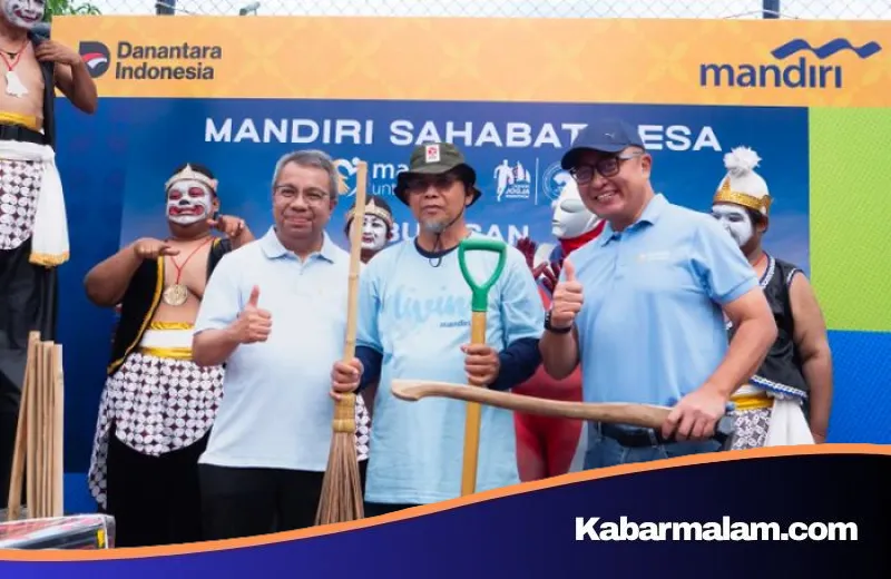 Rayakan HUT ke-28, Bank Mandiri Perkuat Ekonomi 28 Desa Lewat Program Mandiri Sahabat Desa 2026