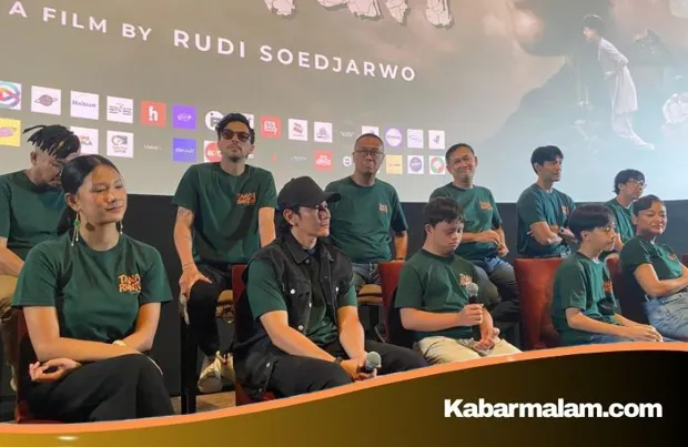 Sentuhan Tulus Ridho Khaliq di Film Tanah Runtuh: Pelajaran Kemanusiaan yang Menyentuh Hati Vino G Bastian