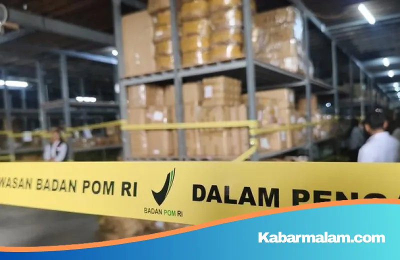 Sikat Peredaran Produk Berbahaya, BPOM Bongkar Gudang Kosmetik Ilegal Senilai Rp 27 Miliar di Tangerang