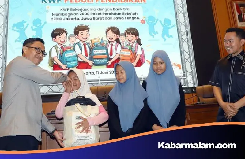 Sinergi KWP dan BNI: Salurkan 2.000 Paket Alat Sekolah untuk Generasi Bangsa di 3 Provinsi