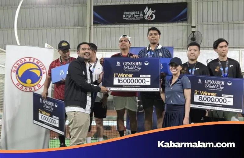 Strategi Soft Approach GP Nasdem: Rangkul Gen Z Lewat Turnamen Padel Menuju Kongres II