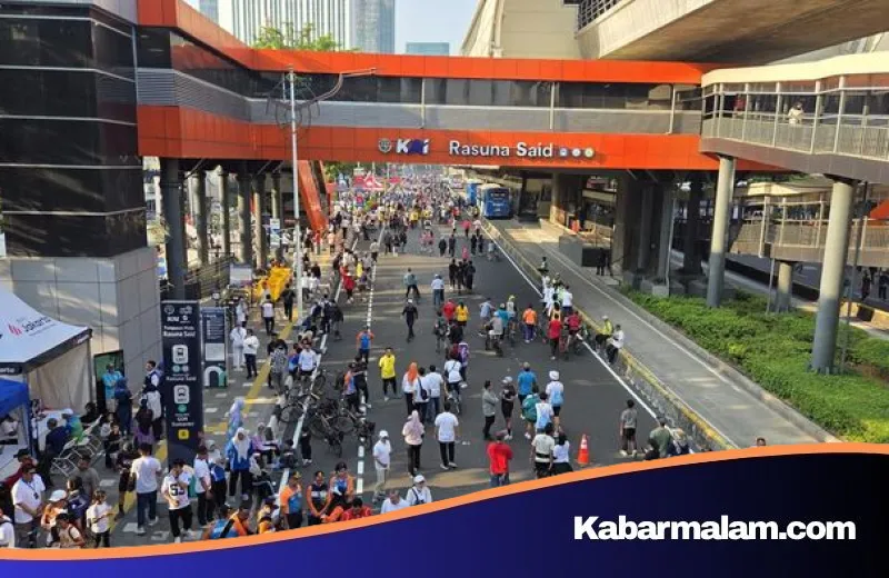 Wajah Baru Ibu Kota: CFD Rasuna Said Kembali Digelar, Jadi Magnet Landmark Baru Jakarta