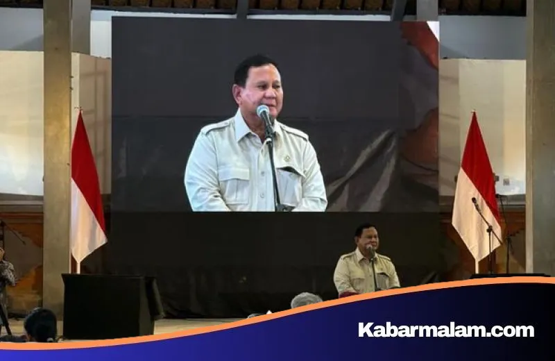Wejangan Hangat Presiden Prabowo di Tabanan: Jadilah Harapan dan Pengangkat Derajat Orang Tua