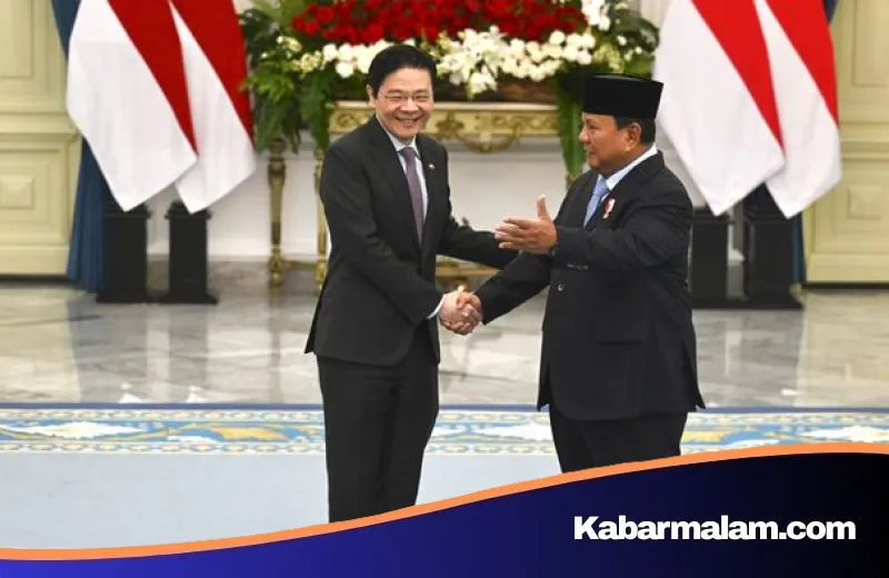Menuju Enam Dekade Persahabatan, Prabowo Subianto dan PM Lawrence Wong Pererat Sinergi Strategis RI-Singapura