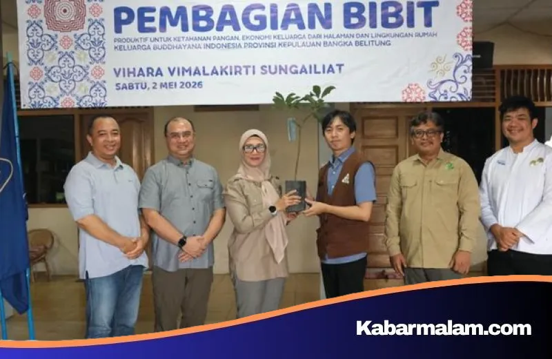 Perkuat Ketahanan Pangan, Melati Gerindra Salurkan 5.000 Bibit dan Stimulus Pupuk di Sungailiat